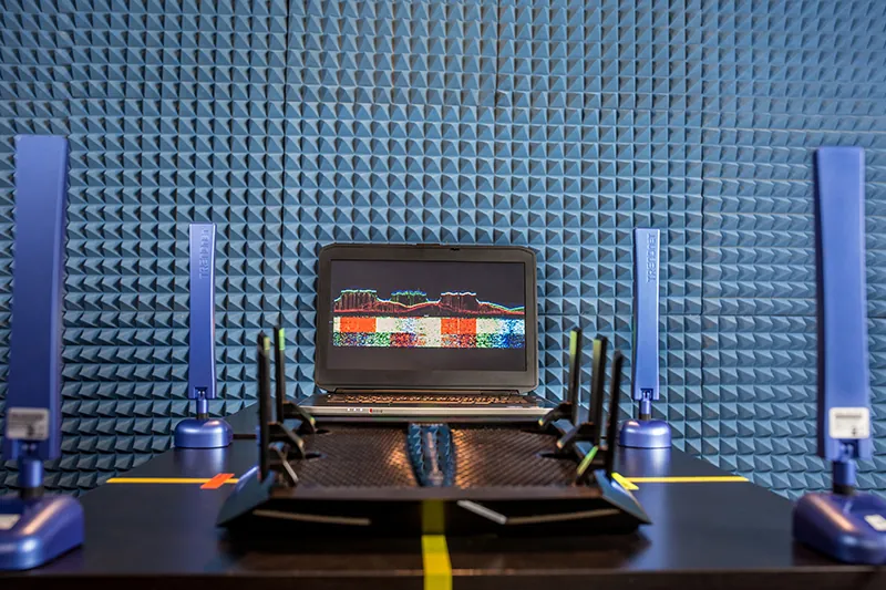 OTA / Conductive Hybrid testbed at Novus Labs