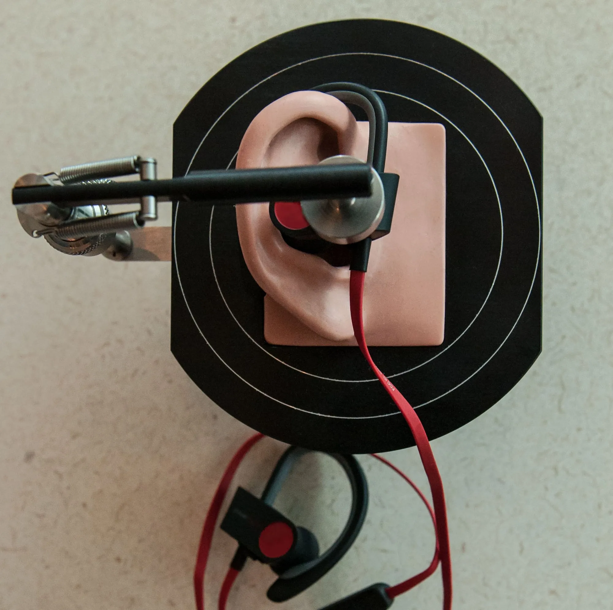 G.R.A.S. 45AG ear simulator testbed at Novus Labs